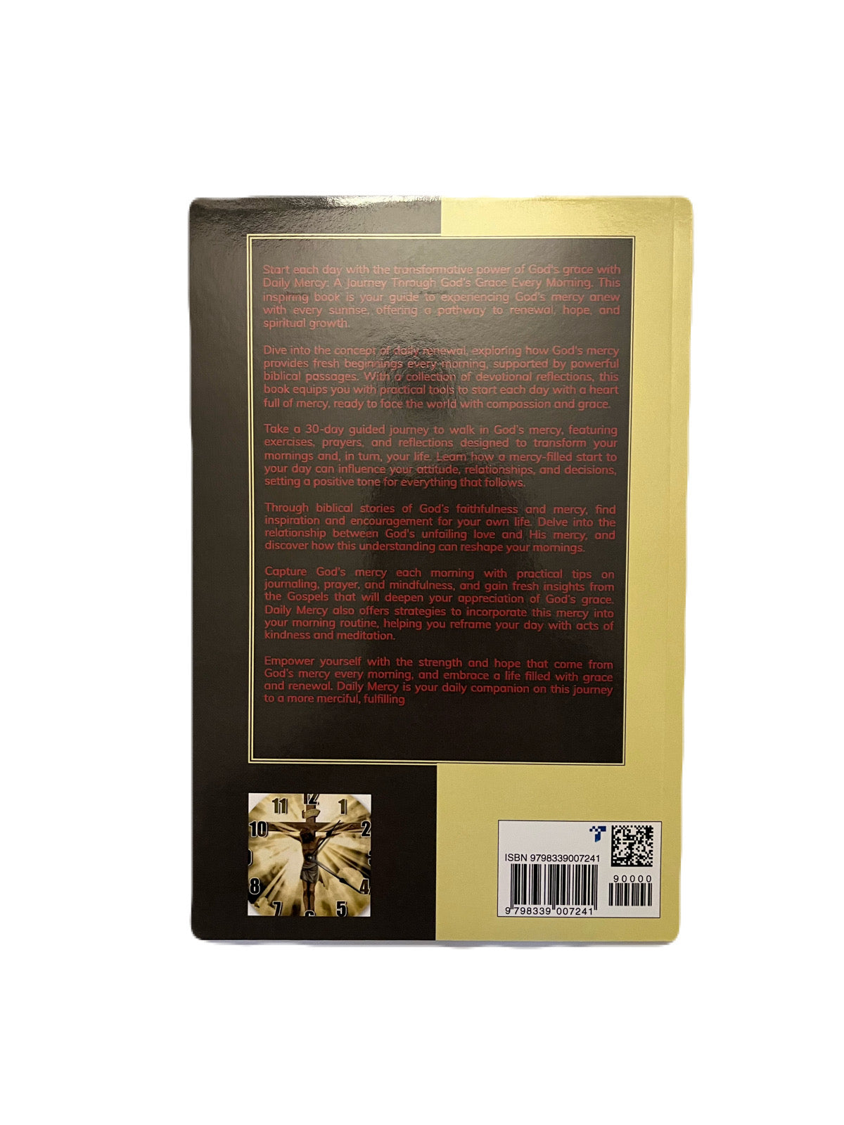 Daily Mercy: A Journey Through God’s Grace Every Morning ~ Paperback Book Edition