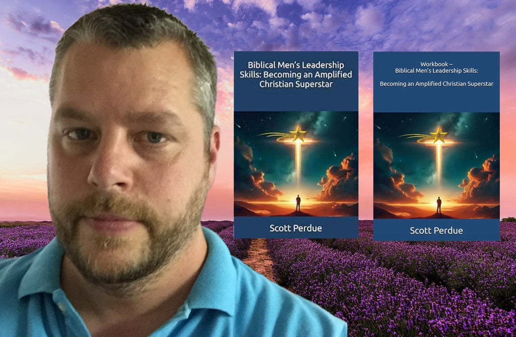 Group Study Set ~ Biblical Men’s Leadership Skills:  Becoming an Amplified Christian Superstar ~ Paperback Book & Workbook Set of 2