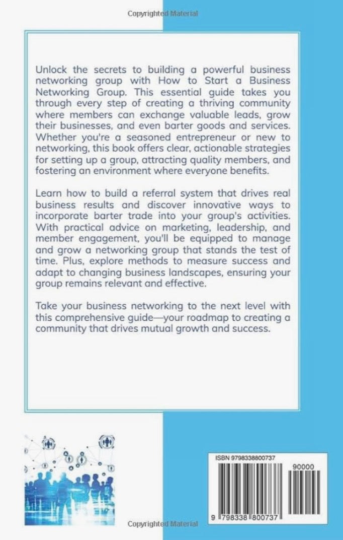 How to Start a Business Networking Group ~ Ebook PDF Edition