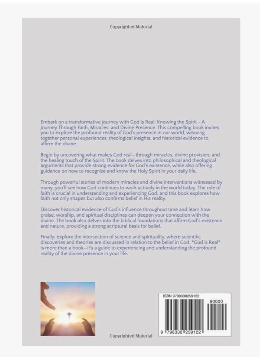 (X100 Books) God is Real: Knowing the Spirit - A Journey Through Faith, Miracles, and Divine Presence ~ Bulk Books (x100) Bundle