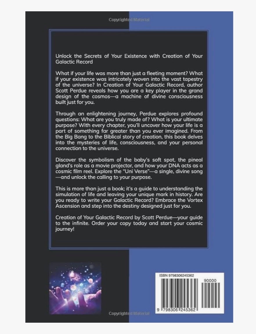 Creation of Your Galactic Record: Big Bang, DNA, Center Of The Universe, Boom! ~ Ebook PDF Edition