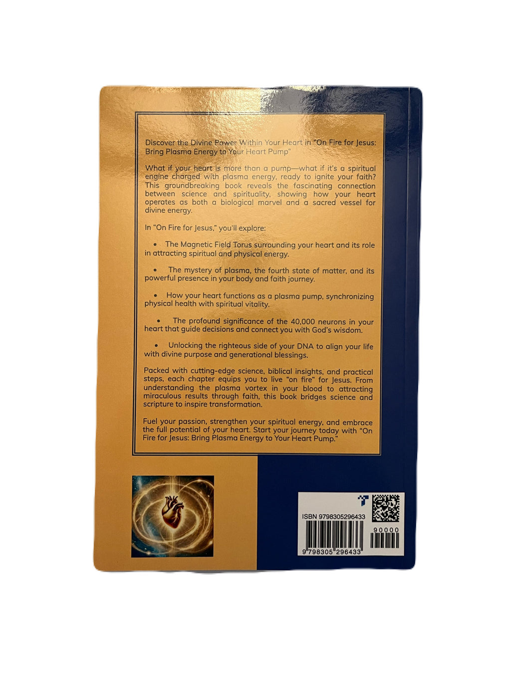 (X100 Books) On Fire For Jesus: Bring Plasma Energy To Your Heart Pump ~ Bulk Books x100 Bundle